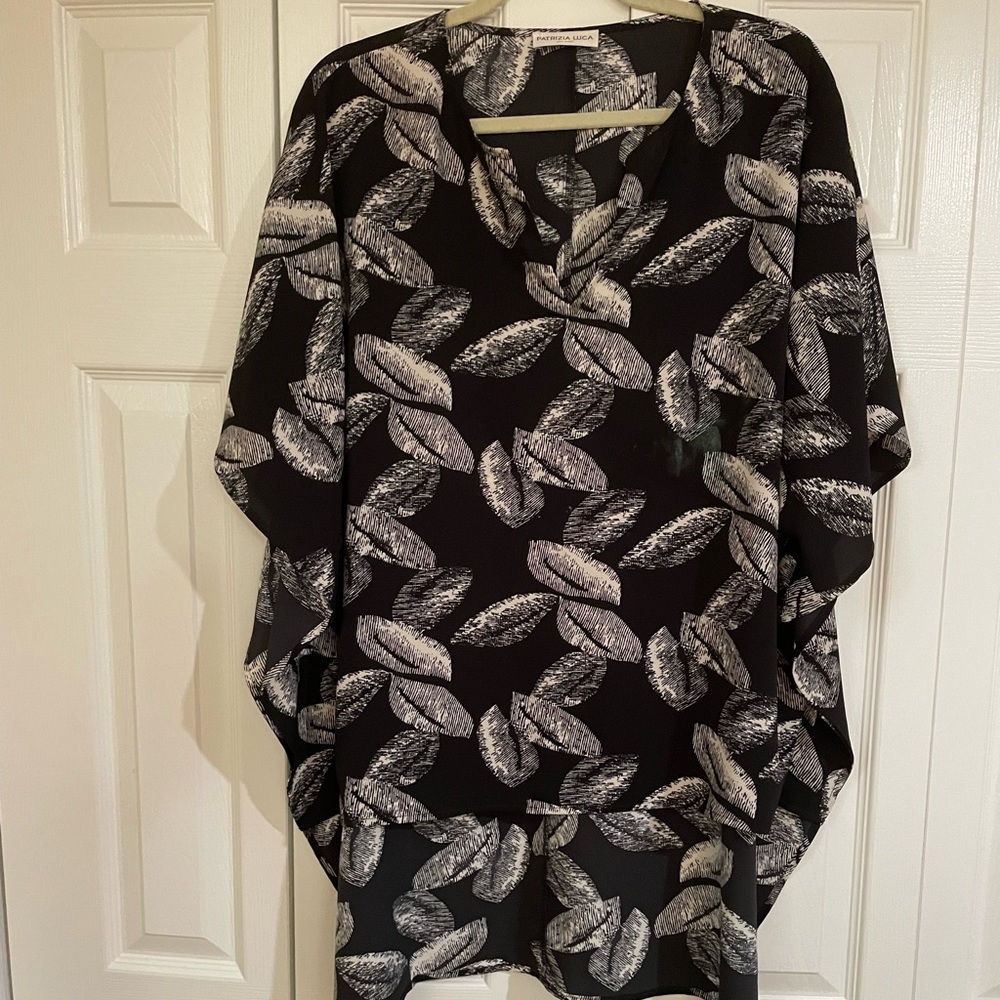 Patrizia Luca- Milano High-Lo Blouse